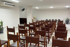 espaço para café também e salão de eventos também